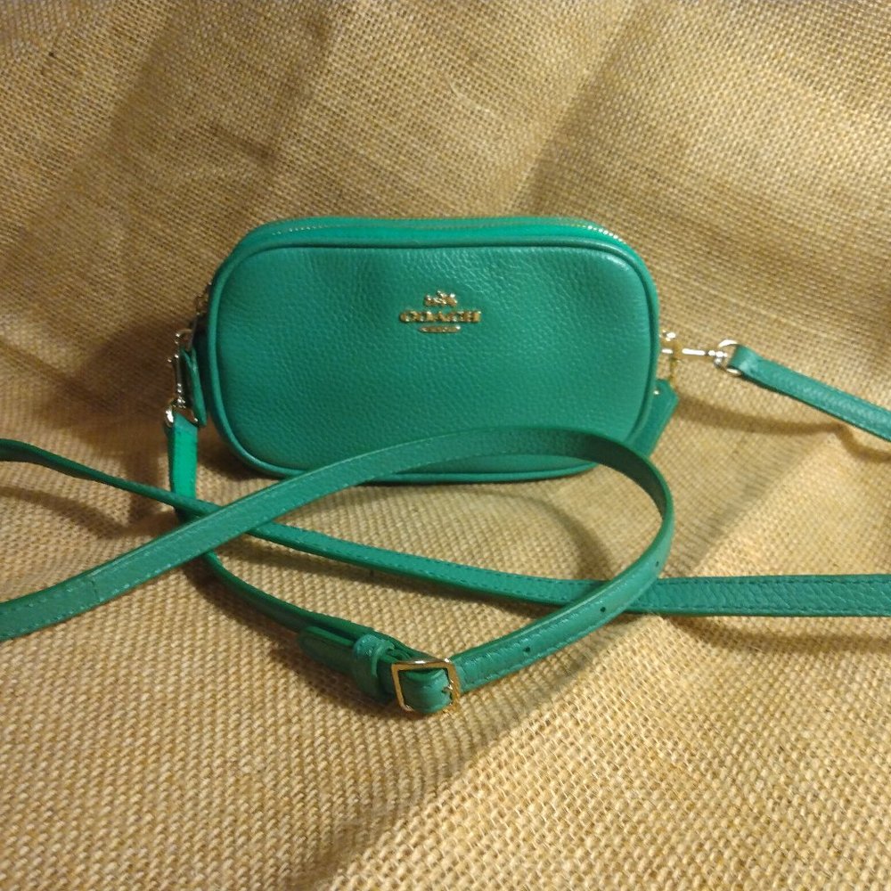 COACH Mini Crossbody GREEN